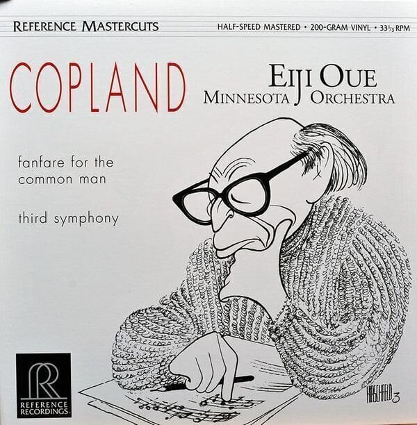 Eiji Oue - Copland Fanfare For The Common Man & Third Symphony (200g) (LP) Eiji Oue