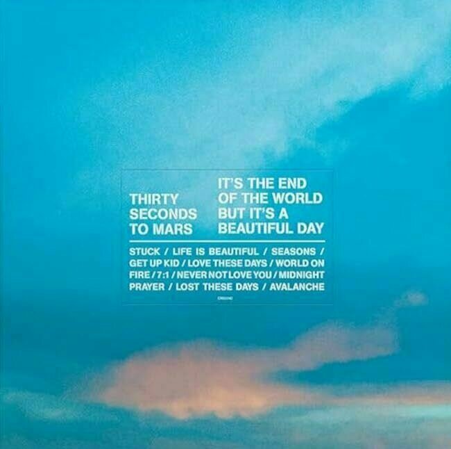 Thirty Seconds To Mars - It's The End Of The World But It's A Beautiful Day (Orange Opaque Coloured) (Limited Edition) (LP) Thirty Seconds To Mars