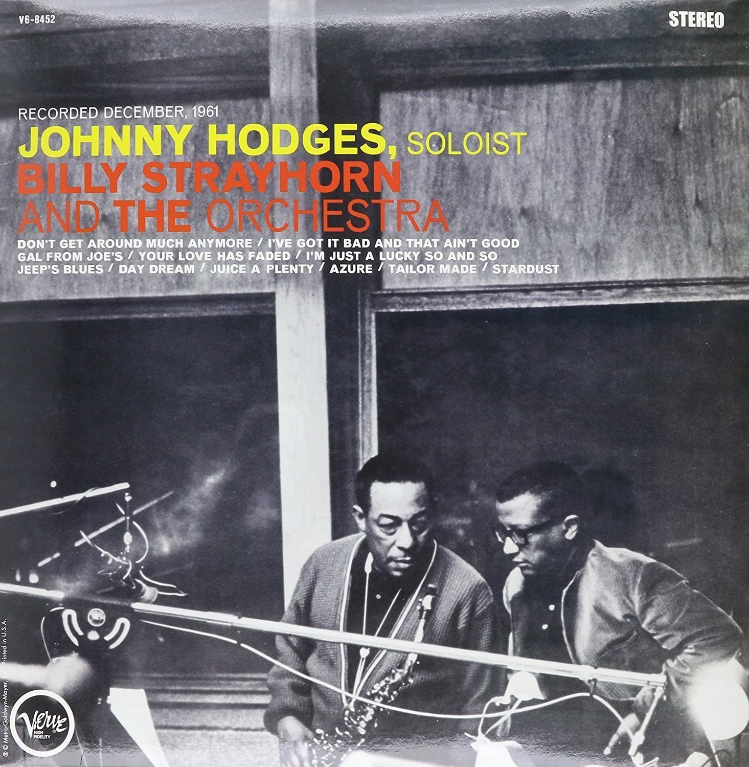 Johnny Hodges - Johnny Hodges With Billy Strayhorn (2 LP) Johnny Hodges