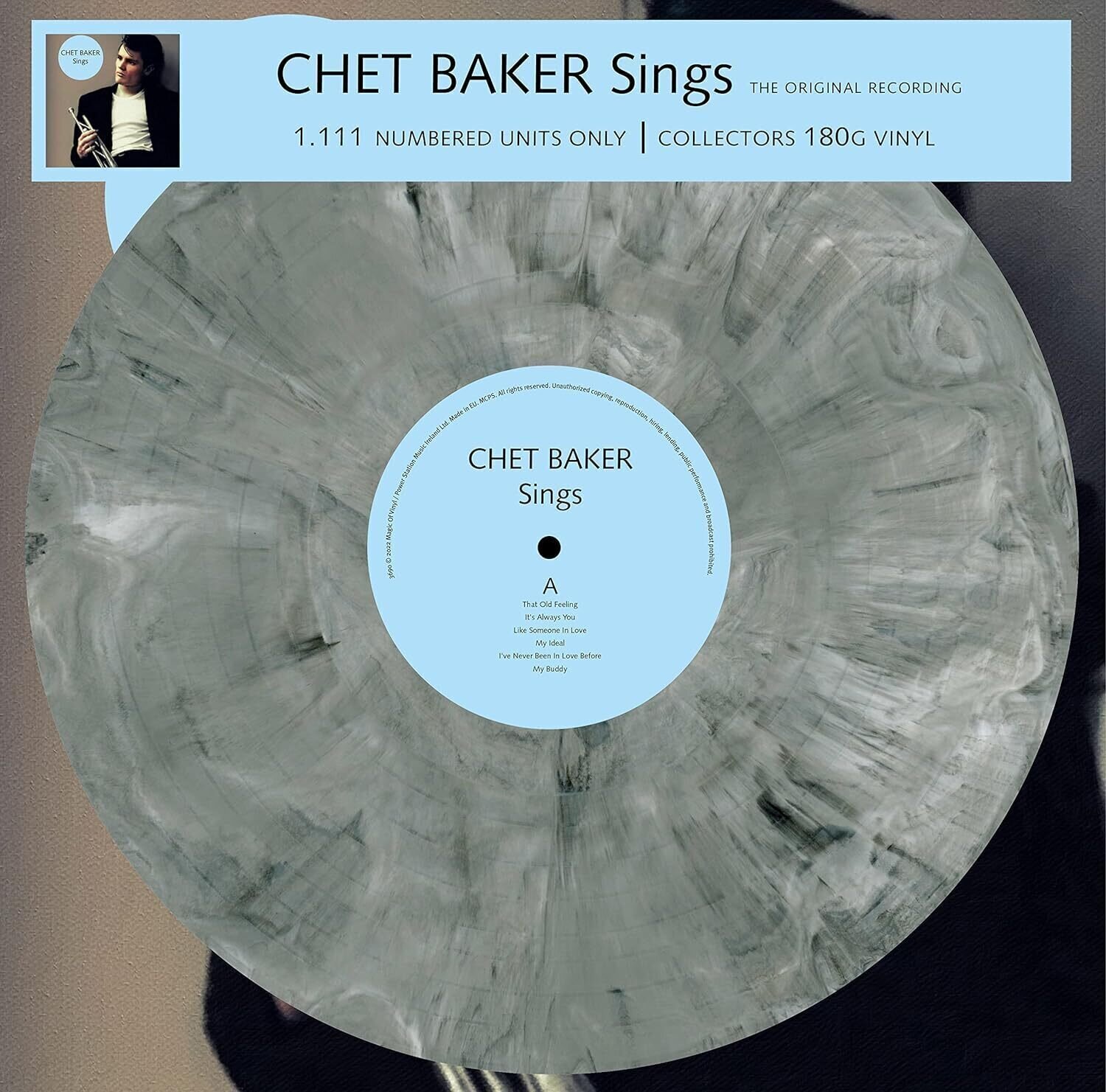 Chet Baker - Chet Baker Sings (Limited Edition) (Numbered) (Reissue) (Silver Coloured) (LP) Chet Baker