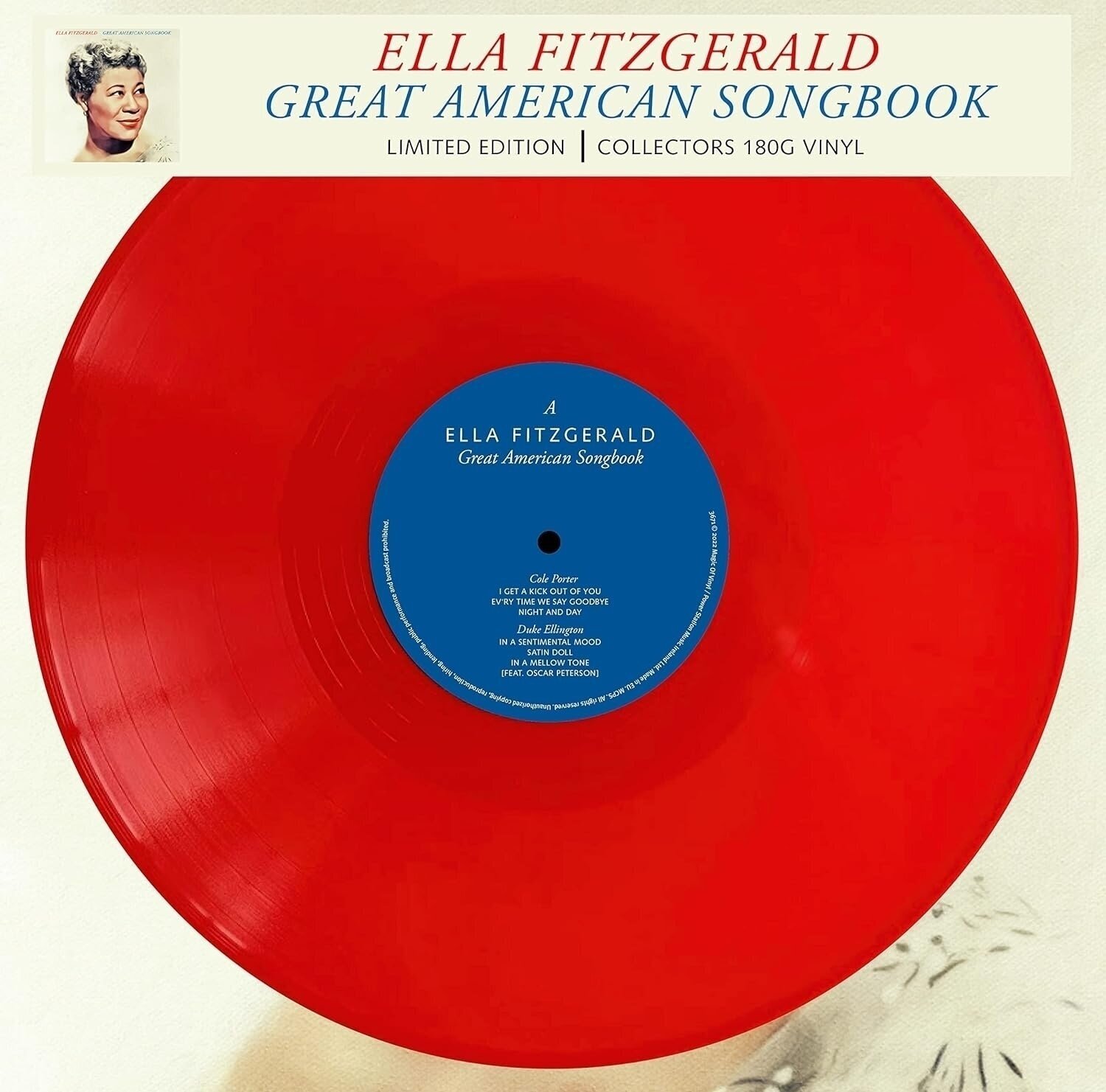 Ella Fitzgerald - Great American Songbook (Numbered) (Red Coloured) (LP) Ella Fitzgerald