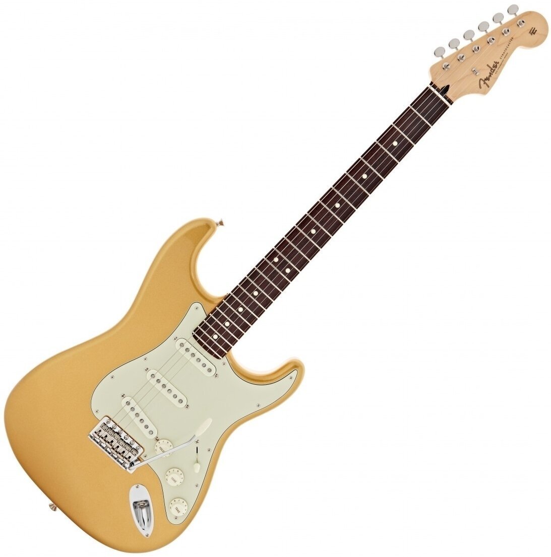 Fender MIJ Hybrid II Stratocaster RW Mystic Aztec Gold Fender