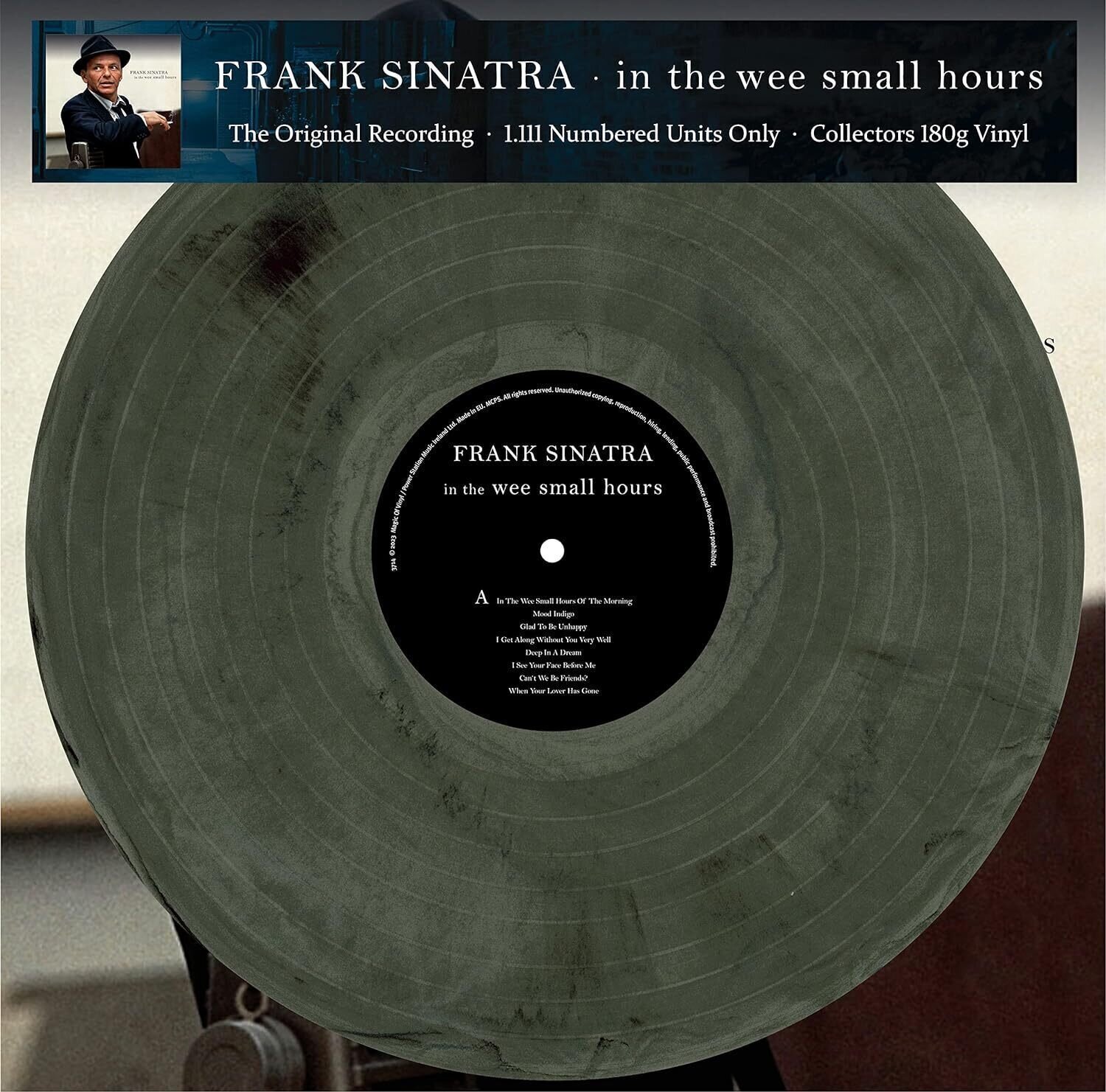 Frank Sinatra - In The Wee Small Hours (Limited Edition) (Numbered) (Grey/Black Marbled Coloured) (LP) Frank Sinatra