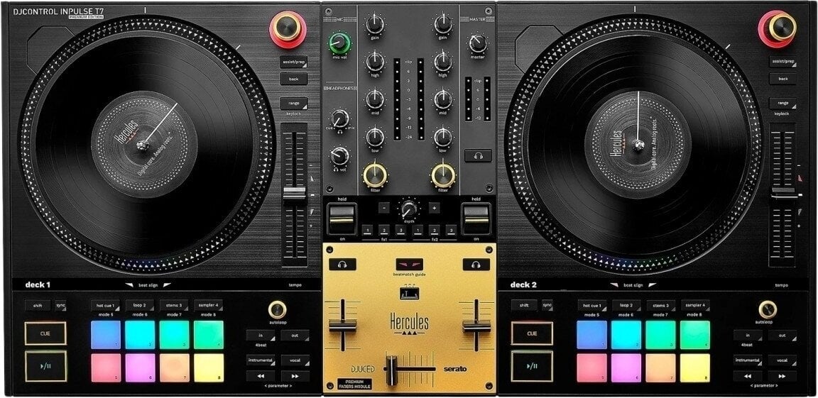 Hercules DJ Inpulse T7 Special edition DJ kontroler Hercules DJ