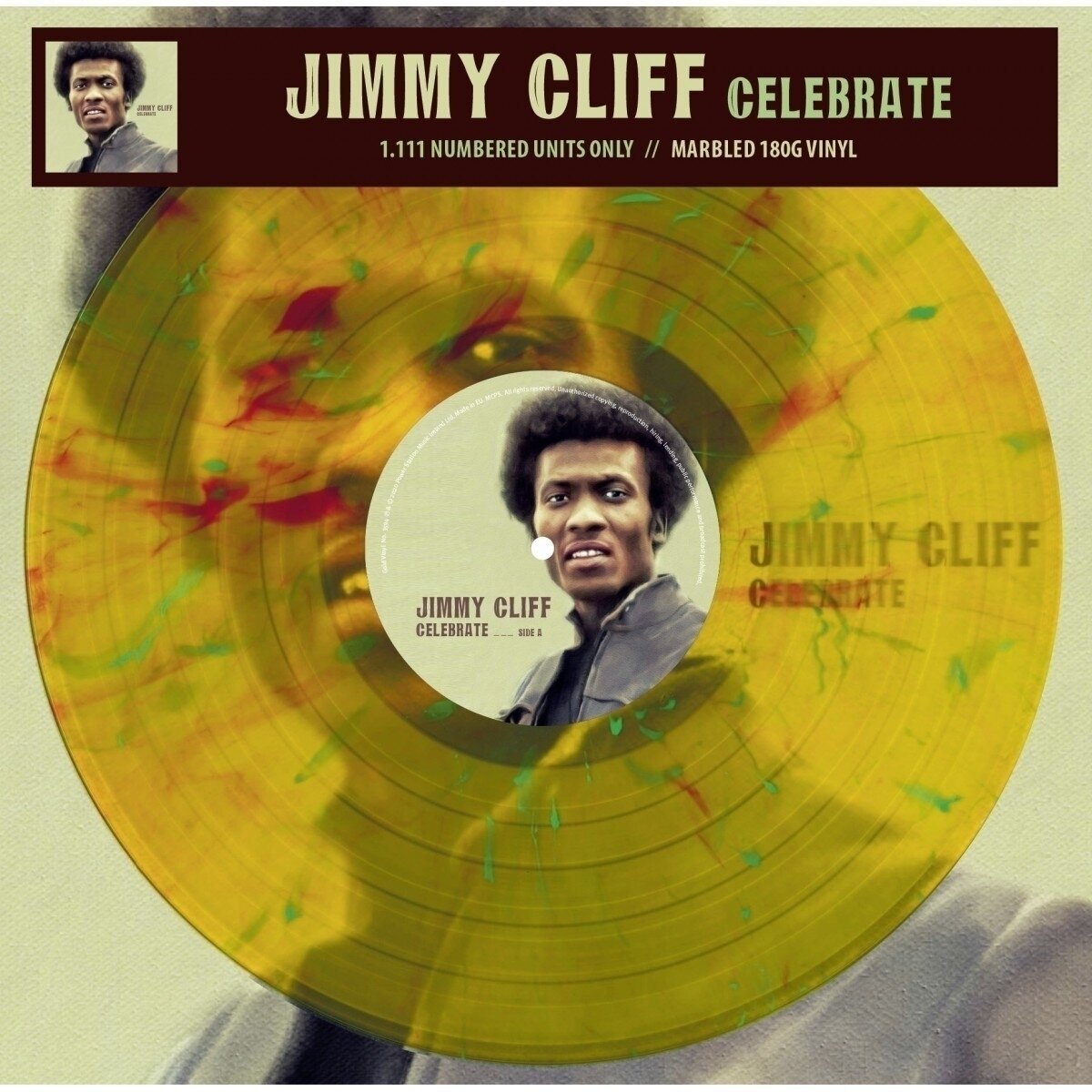 Jimmy Cliff - Celebrate (Limited Edition) (Numbered) (Marbled Coloured) (LP) Jimmy Cliff