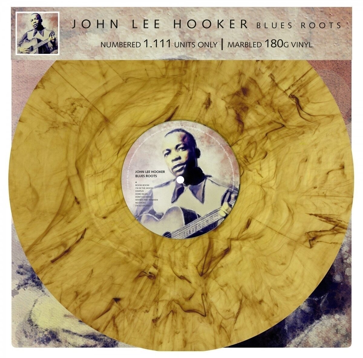 John Lee Hooker - Blues Roots (Limited Edition) (Numbered) (Marbled Coloured) (LP) John Lee Hooker