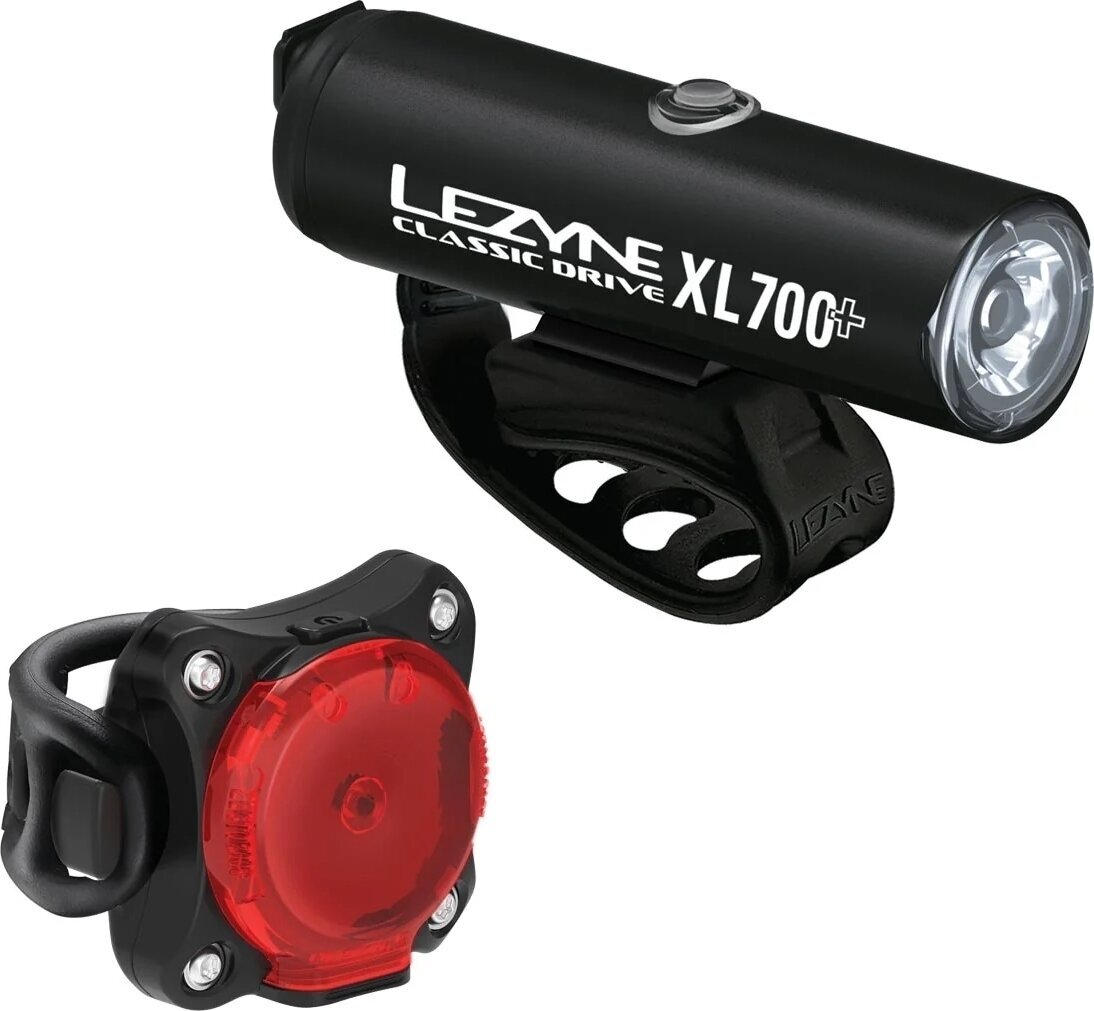 Lezyne Classic Drive XL 700+ / Zecto Drive 200+ Pair Cyklistické světlo Lezyne