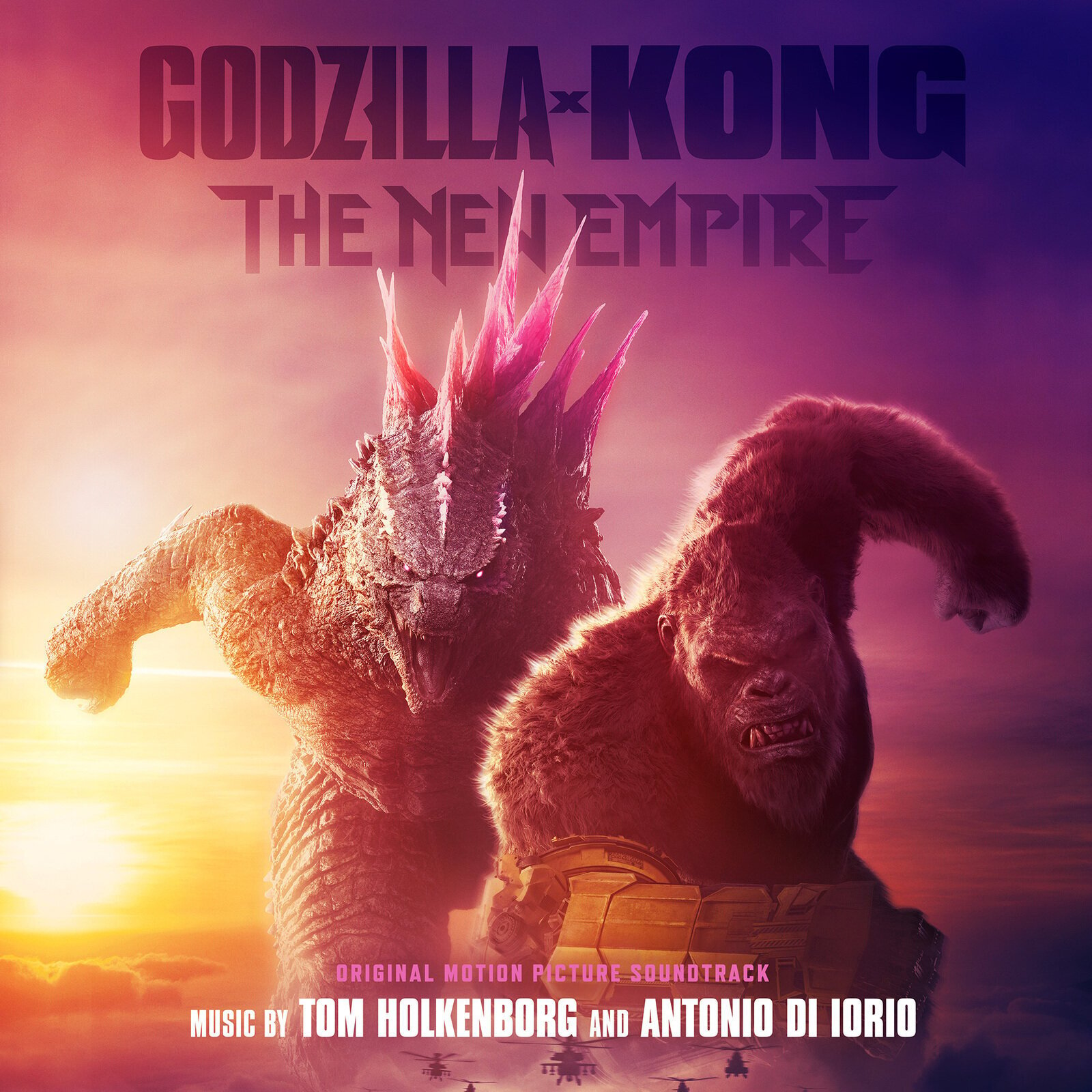 Original Soundtrack -Godzilla X Kong: The New Empire (Original Soundtrack) (Gatefold Sleeve) (Insert) (Splatter Coloured) (2 LP) Original Soundtrack