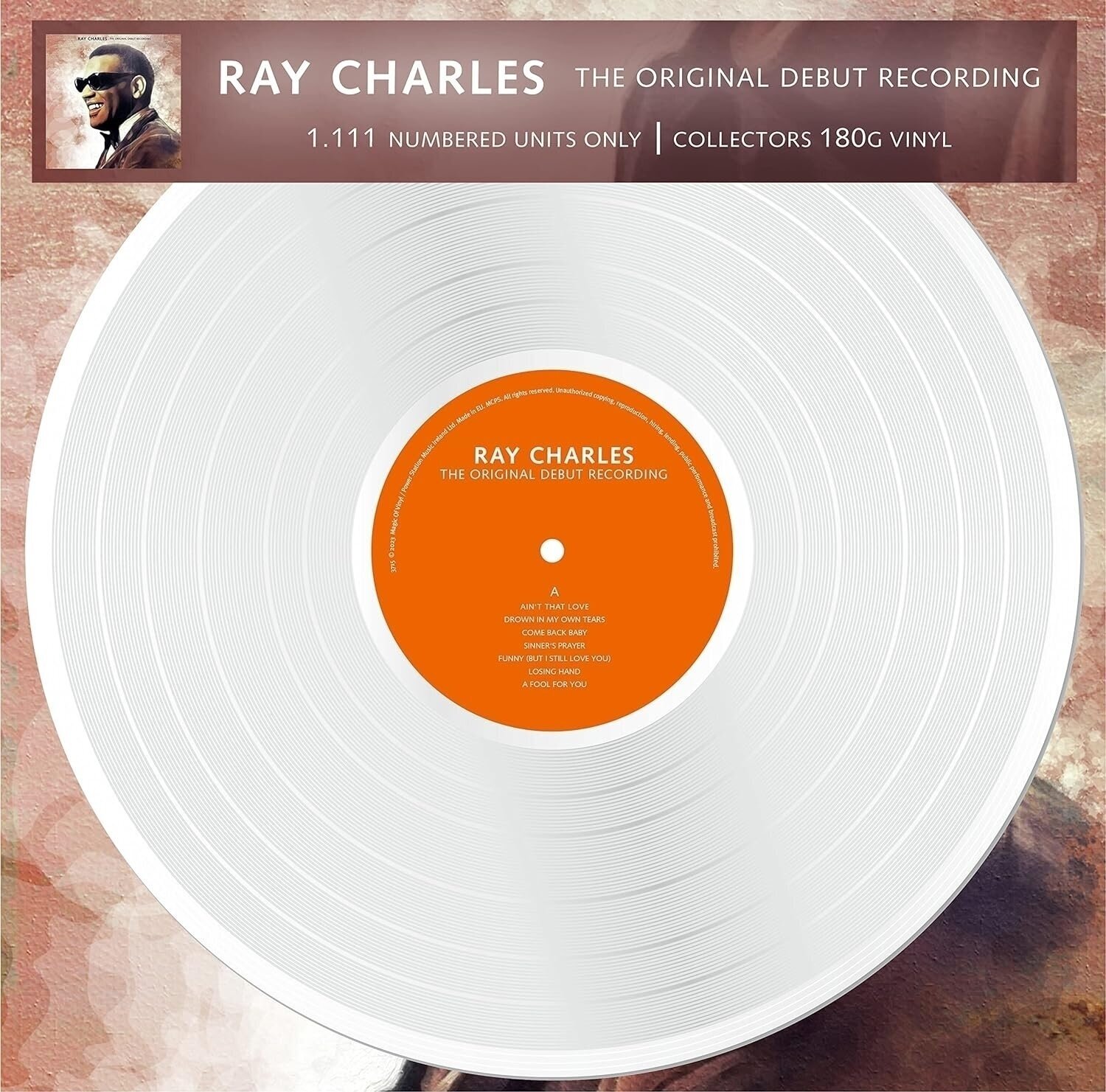 Ray Charles - The Original Debut Recording (Limited Edition) (Numbered) (Reissue) (White Coloured) (LP) Ray Charles