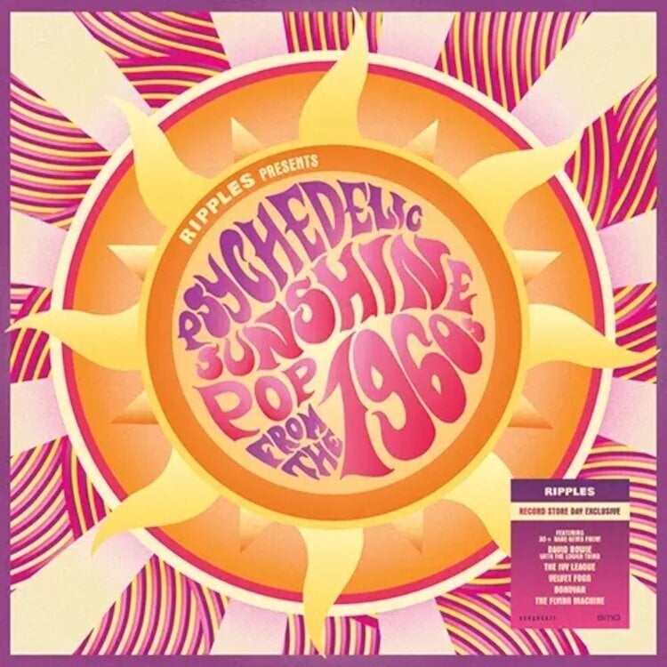 Various Artists - Ripples Presents: Psychedelic Sunshine Pop From The 1960'S (Rsd 2024) (2 LP) Various Artists